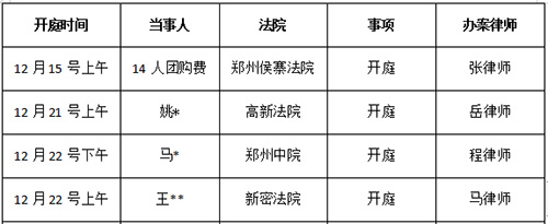 錦盾律所開庭公告